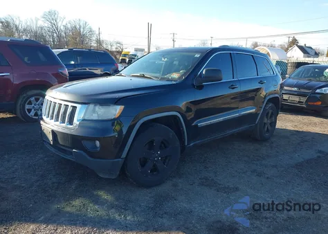2012 Jeep Grand Cherokee Laredo из США, поврежденный, VIN 1C4RJFAG2CC104866